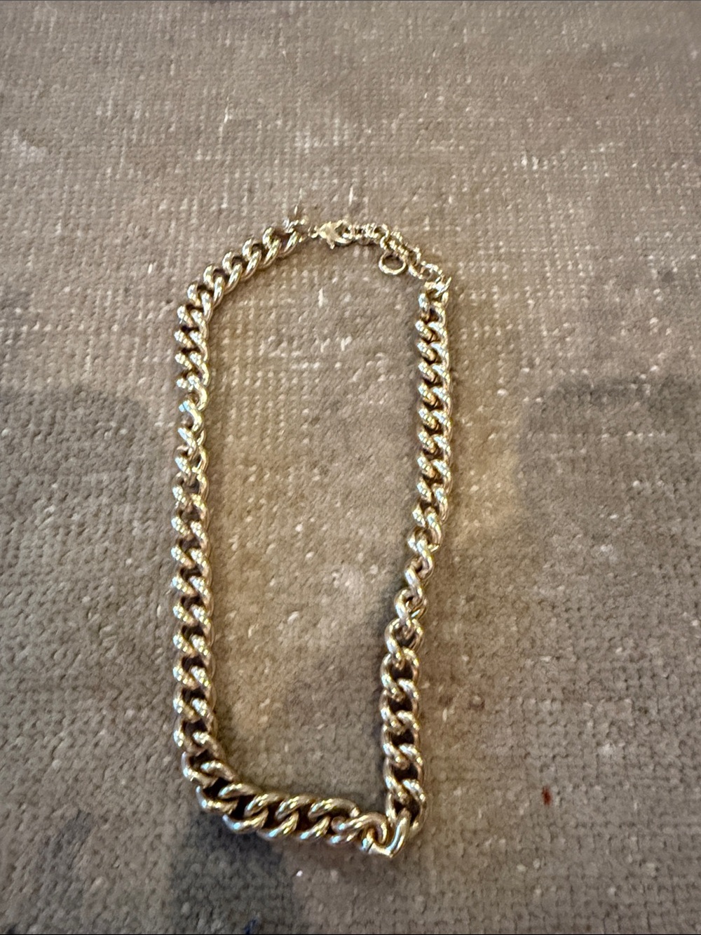 Gold Chain Necklace - Women's Fashion Link Necklace